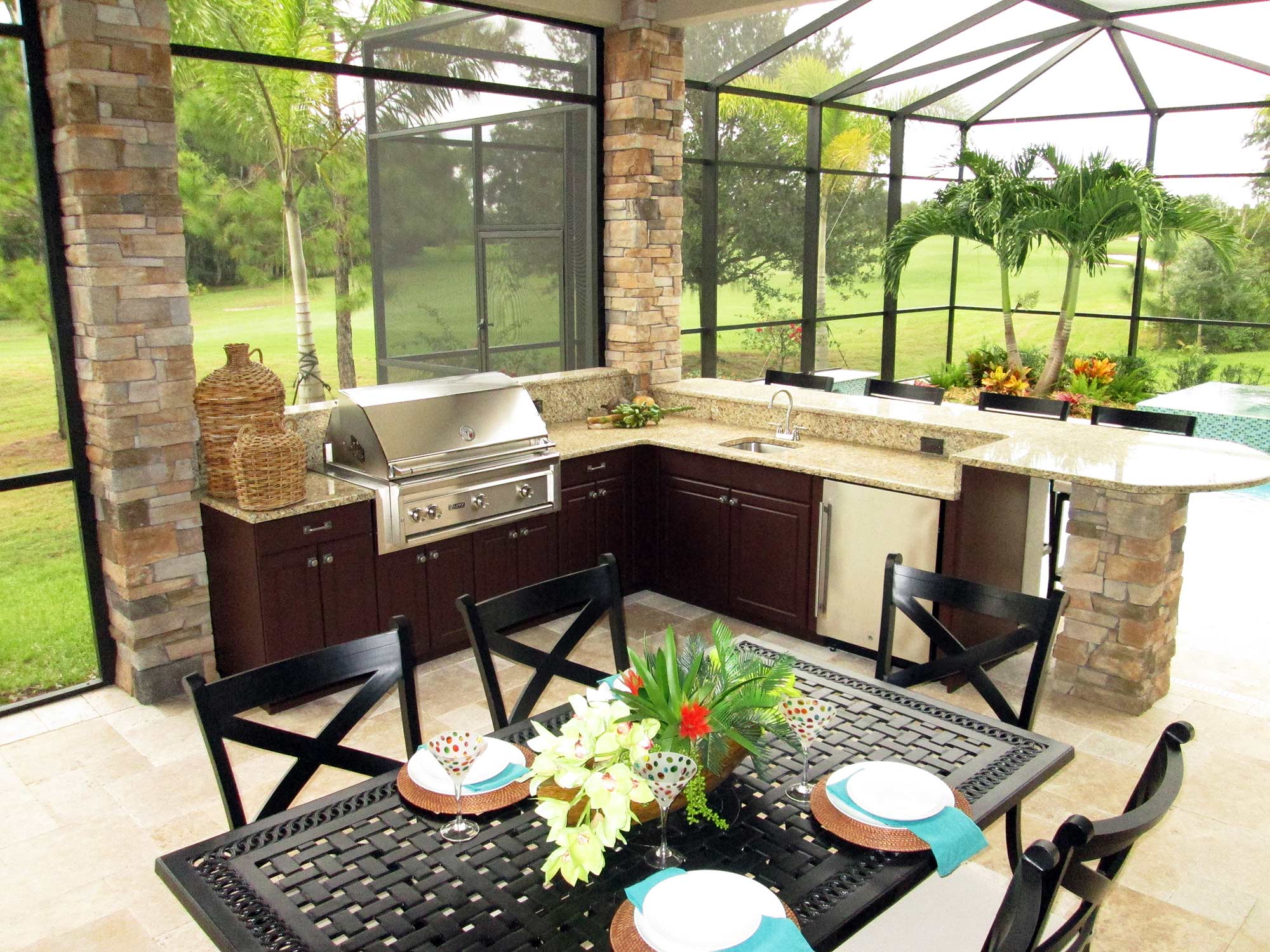 Outdoor Kitchen Cabinets More Quality Outdoor Kitchen Cabinets Grills Fireplaces And More